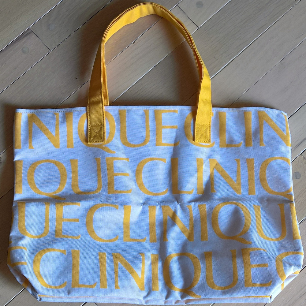 New Clinique Logomania Tote